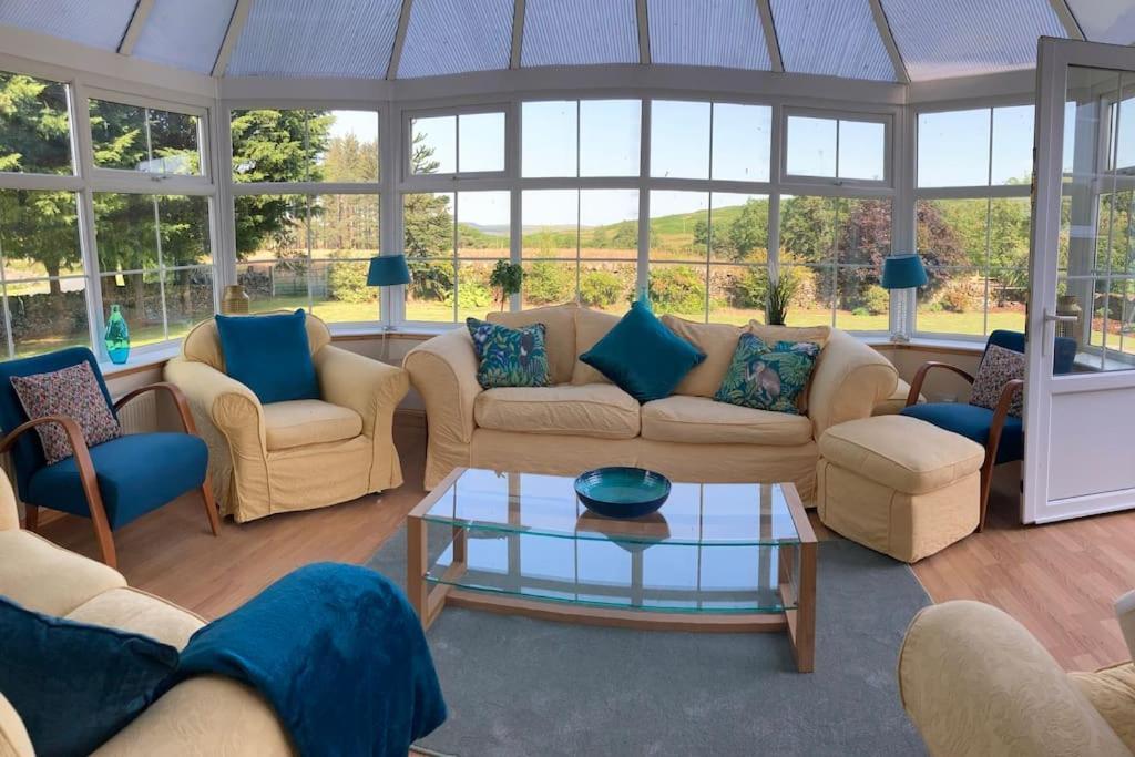 Polharrow Villa Dalry  Bagian luar foto